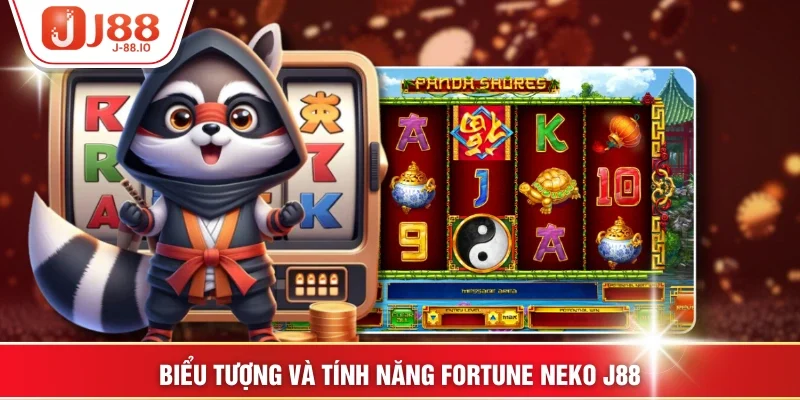 Biểu tượng và tính năng Fortune Neko J88