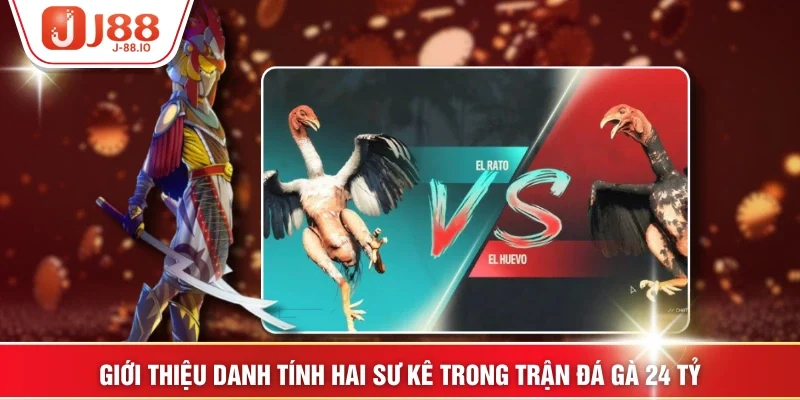 Giới thiệu danh tính hai sư kê trong trận đá gà 24 tỷ