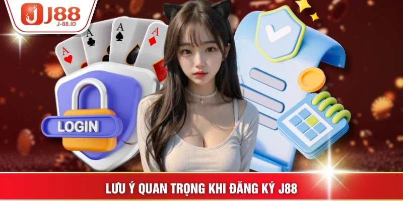 Lưu ý quan trọng khi đăng ký J88